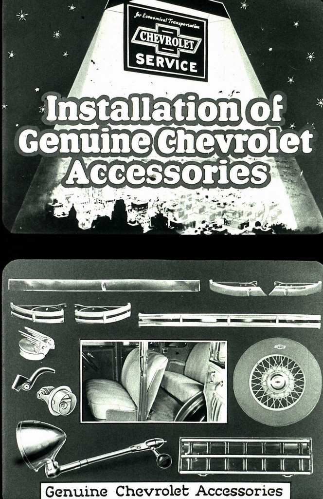1931 Chevrolet Accessories Installation